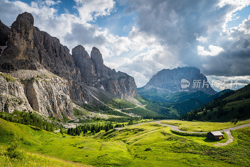 Passo di Gardena, Val Gardena, 意大利